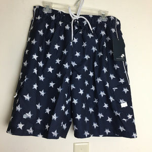 NEW Trunks Surf & Swim Co.  Mens Swim Trunks L NWT